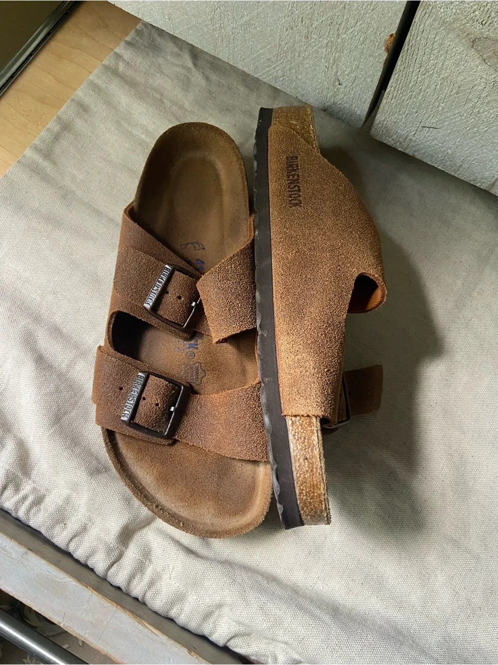 Birkenstock Arizona Sandals Sumatra Brown